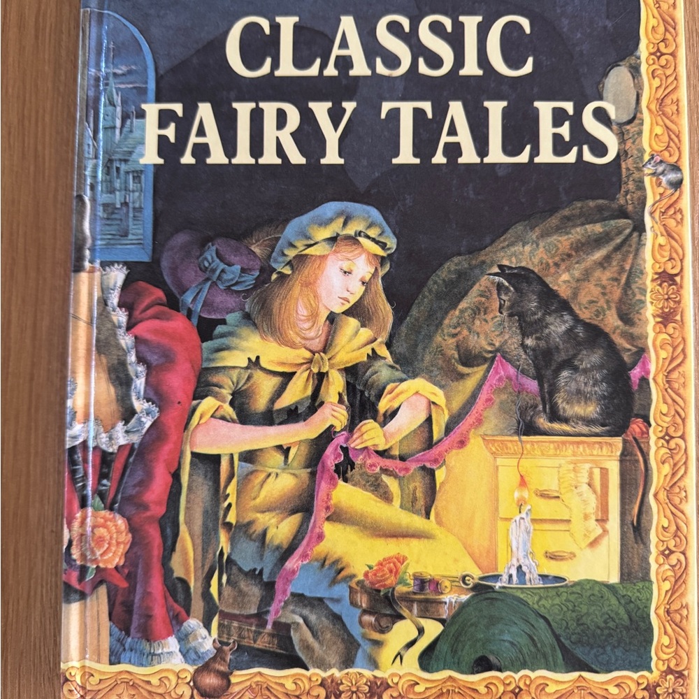 Fairy Tale Book with Colorful Cover